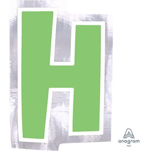 LETTRE "H" (PQT 48) 6 COULEURS