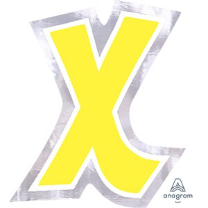 LETTER "X" (PQT / 48) 6 COLORS