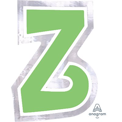 LETTRE "Z" (PQT / 48) 6 COULEURS LETTRE "Z" (PQT / 48) 6 COULEURS