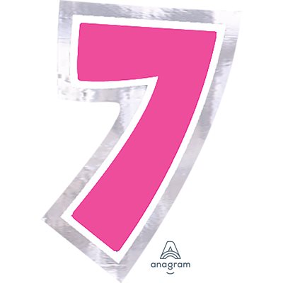CHIFFRE"7" (PQT / 48) 6 COULEURS CHIFFRE"7" (PQT / 48) 6 COULEURS