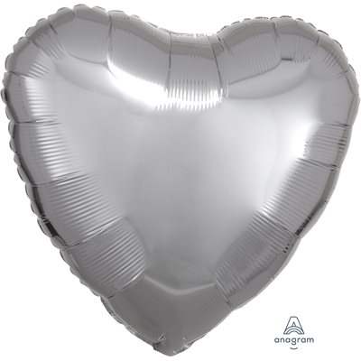 HEART SILVER / SILVER M.18"