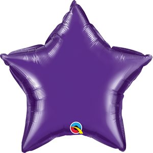 9''M. STAR VIOLET QUARTZ