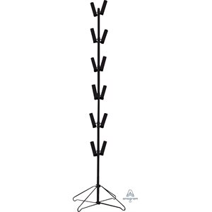 AIR-FILLED METAL FLOOR DISPLAY BLACK