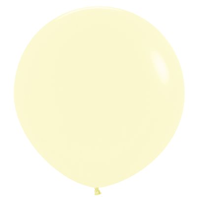 "36"" Jaune Pastel Mat Large (2pcs)"