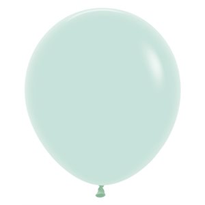 "18"" Pastel Matte Green Large (25pcs)"