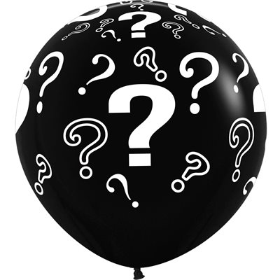 "36"" Questions Marks Black (2pcs)" "36"" Questions Marks Black (2pcs)"