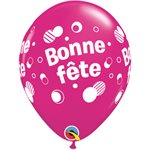 11'' B. BONNE FETE POIS & PICOTS P / 50