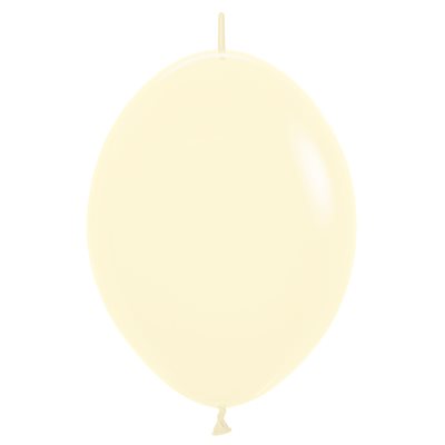 "Link-O-Loons Jaune Pastel Mat 12"" (25pcs)" "Link-O-Loons Jaune Pastel Mat 12"" (25pcs)"