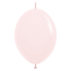 "12"" Pastel Matte Pink Link-O-Loons (25pcs)"