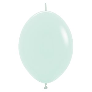 "12"" Pastel Matte Green Link-O-Loons (25pcs)"
