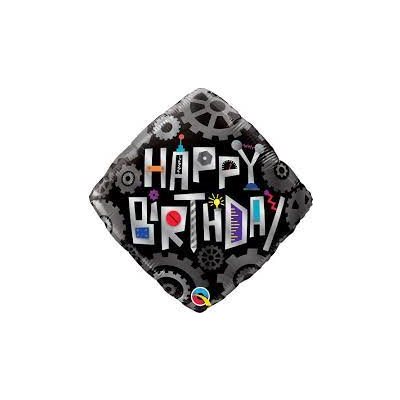 18'' M.BIRTHDAY ROBOT COGWHEELS