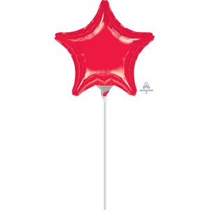 9" M. STAR RED