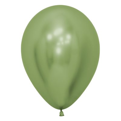 "05"" Reflex Lime Green Round (50pcs)"