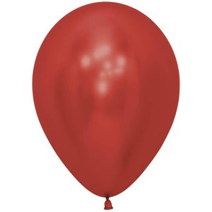 "05"" Reflex Crystal Red Round (50pcs)"