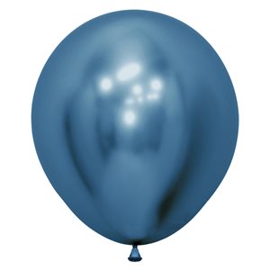 "18"" Reflex Blue Round (25pcs)"