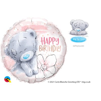 M.18'' ME TO YOU TATTY TEDDY BIRTHDAY FLOWERS