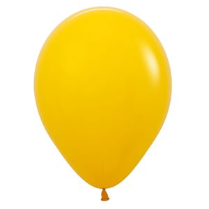 "5"" Fashion Honey Yellow Round (50pcs)"