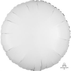 ROND MYLAR 18'' BLANC / BLANC