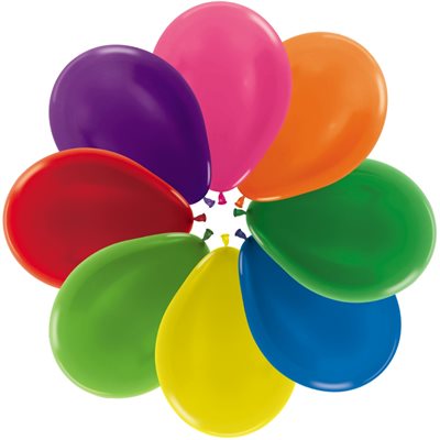 "05"" Metallic Assortment Round (50pcs)"