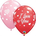 B.11'' I LOVE YOU COEURS ROUGE&ROSEP / 50
