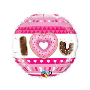 M.18'' I (HEART) U DONUTS