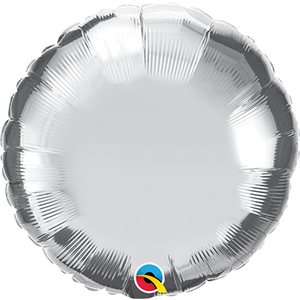 M.9'' ROND ARGENT
