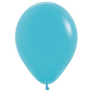"11"" Fashion Caribbean Blue Round (50pcs)"