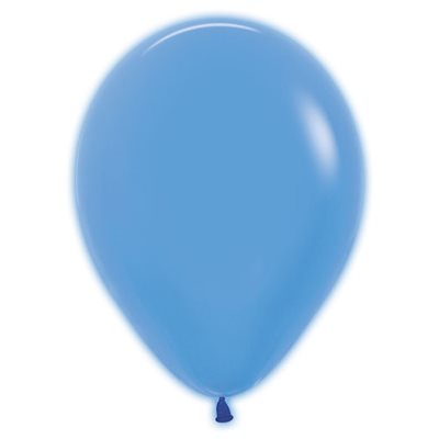 "11"" Neon Blue Round (50pcs)"