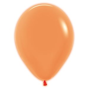 "11"" Neon Orange Round (50pcs)"