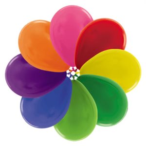 "11"" Metallic Assortment Round (50pcs)"