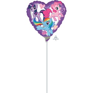 9"M.MY LITTLE PONY HEART