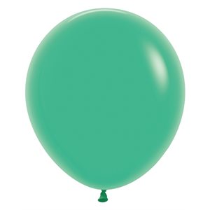 "18"" Fashion Green Round (25pcs)"