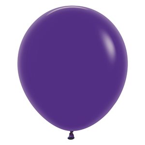 "18"" Fashion Violet Round (25pcs)"