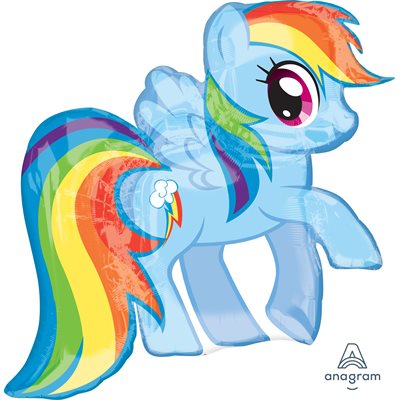 28"M.MY LITTLE PONY RAINBOW DASH H / S