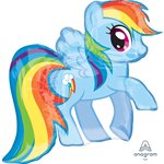 28"M.MY LITTLE PONY RAINBOW DASH H / S