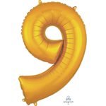 NUMBER #9 GOLD H / S