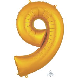 NUMBER #9 GOLD H / S