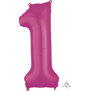 34"M.NUMBER 1 PINK