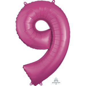 34"M. # 9 PINK H / S
