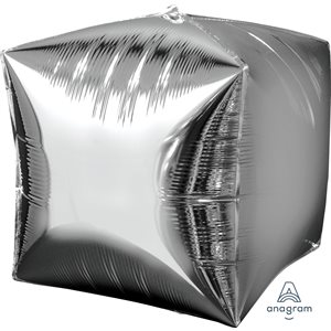 M.15" CUBE ARGENT