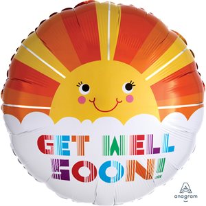 M.18'' GET WELL SOON SOURIRE SOLEIL