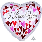 M.18'' I LOVE YOU COEURS