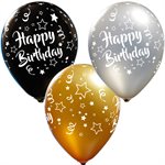 12'' B.HAPPY BIRTHDAY NOIR / OR / ARGENT P / 50