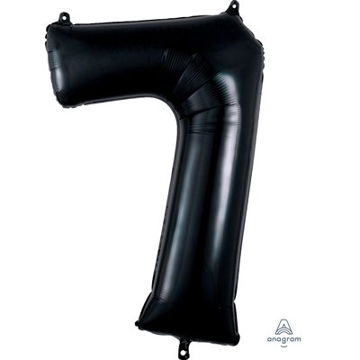 34"M. # 7 BLACK