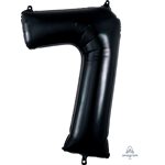 34"M. # 7 BLACK