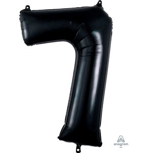 34"M. # 7 BLACK