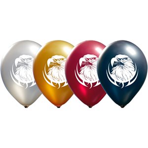 "Eagle - (50ct) 12"" Latex Balloons - 2 sides"