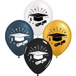 12'' B. GRADUATION HAT 2 SIDE ASST. CLASSY
