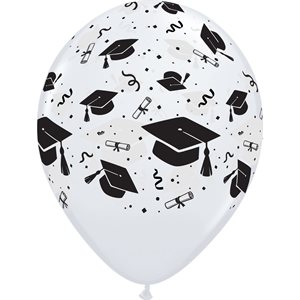 12'' B. GRADUATION HAT A / A CLEAR