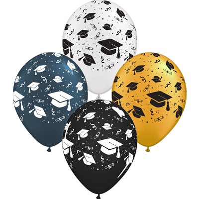 12'' B. GRADUATION HAT A / A ASST. CLASSY